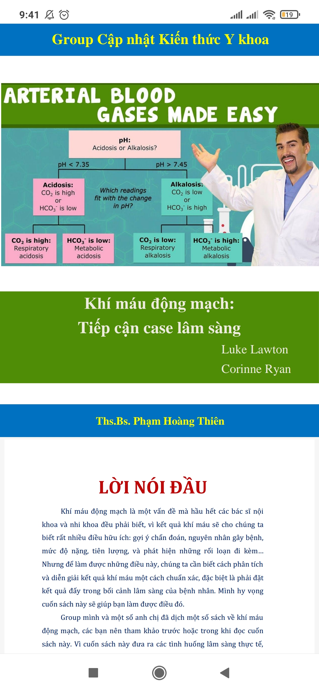 [Sách Dịch] Khí Máu Động Mạch: Tiếp Cận Case Lâm Sàng