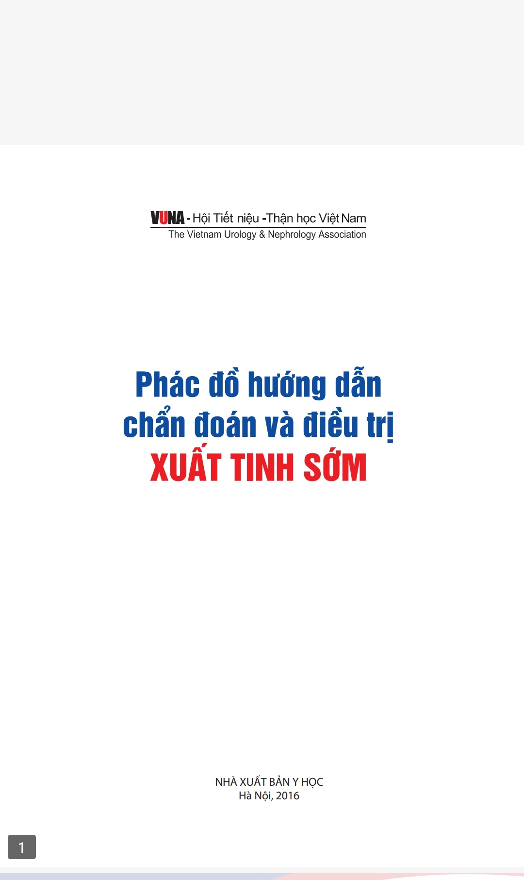 [Tài Liệu] Phác Đồ Hướng Dẫn Chẩn Đoán Và Điều Trị Xuất Tinh Sớm