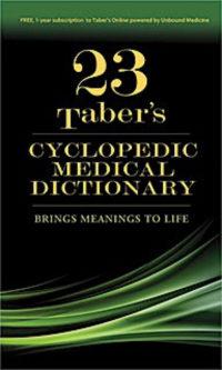 Từ điển Bách khoa Y học Taber Phiên bản thứ 23