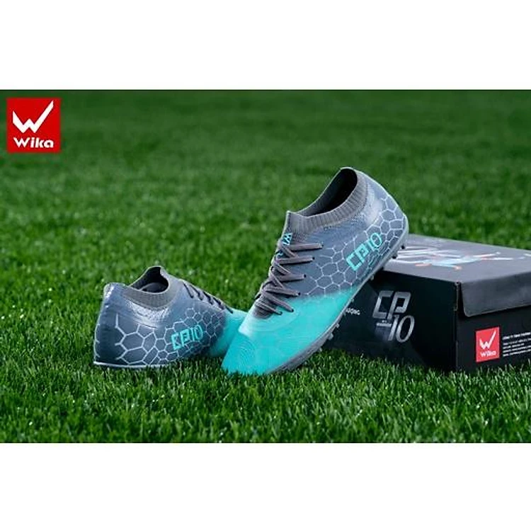Giày bóng đá sân cỏ nhân tạo chính hãng Wika CP10 Công Phượng ( tặng tất chống trơn )