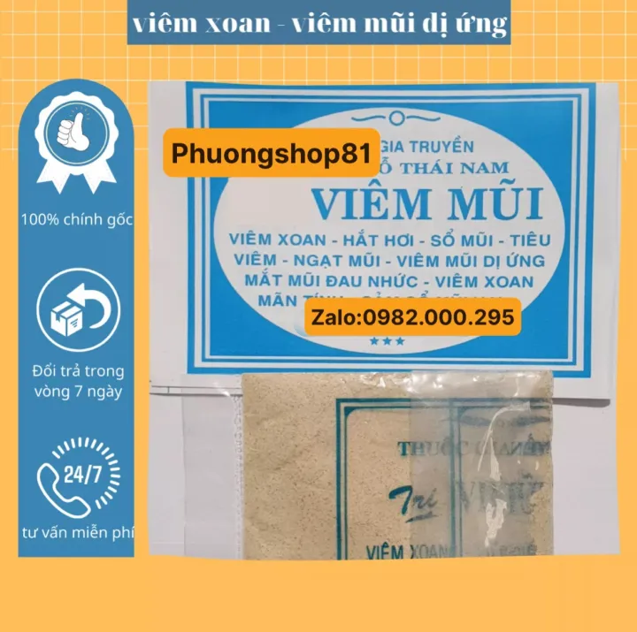 [An Giang] 50 gói -viêm mũi bột Đỗ Thái Nam