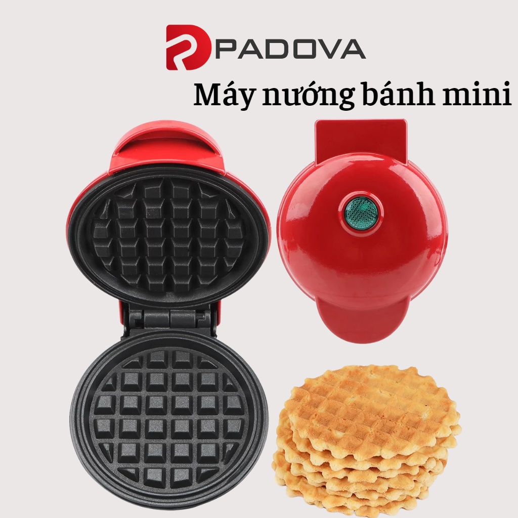 [TẶNG CHỔI QUÉT DẦU] Máy Nướng Bánh Tổ Ong, Crepe PADOVA Cao Cấp 8409