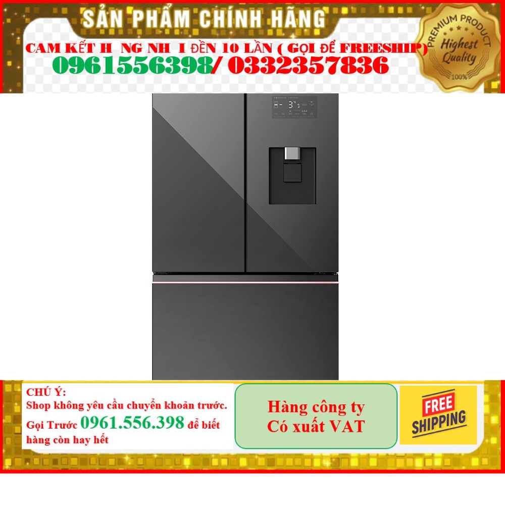 [CHÍNH HÃNG] Tủ lạnh Panasonic cao cấp 3 cánh NR-CW530XMMV 495L-Cảm biến thông minh